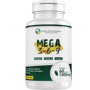 Omega 3-6-9 1000mg 60 Cápsulas - Floral Ervas
