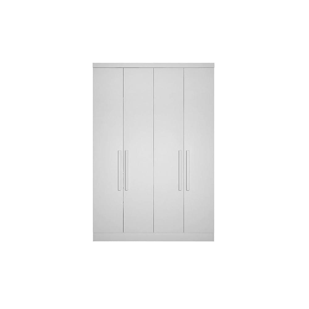 Guarda Roupa Modulado c/ 4 Portas e 3 Gavetas Rizon/Linea Neve - Novo Horizonte