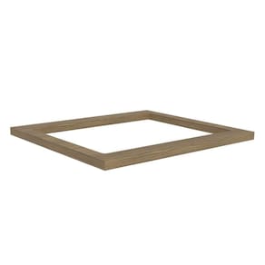 Tampo de Cozinha Modulado p/ Balcão Cooktop E604 60cm Nogueira - Kappesberg