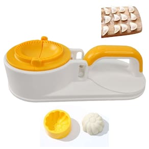 Maquina de Modelar Pastel Massa Ravioli Molde Bolinho Gyoza Casa Cozinha Lanchonete Preparo Refeiçao Lanche