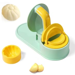 Maquina de Modelar Pastel Massa Bolinho Gyoza Ravioli Molde Lanchonete Restaurante Preparo Refeiçao Lanche Casa Cozinha