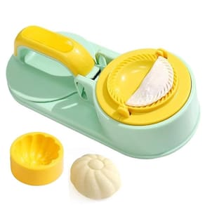 Maquina de Modelar Pastel Massa Bolinho Gyoza Ravioli Molde Casa Lanchonete Cozinha Restaurante Preparo Lanche Refeiçao