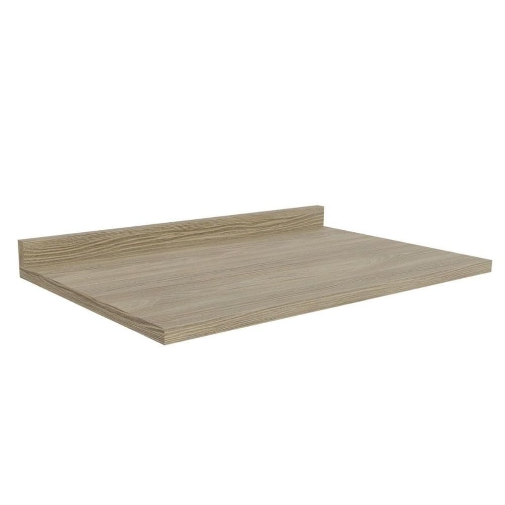 Tampo de Cozinha Modulado p/ Balcão E607 80cm Nogueira - Kappesberg
