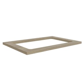 Módulo Cozinha Kappesberg Maxxi Tampo p/ Balcão Cooktop E608 80cm Nogueira-Kappesberg