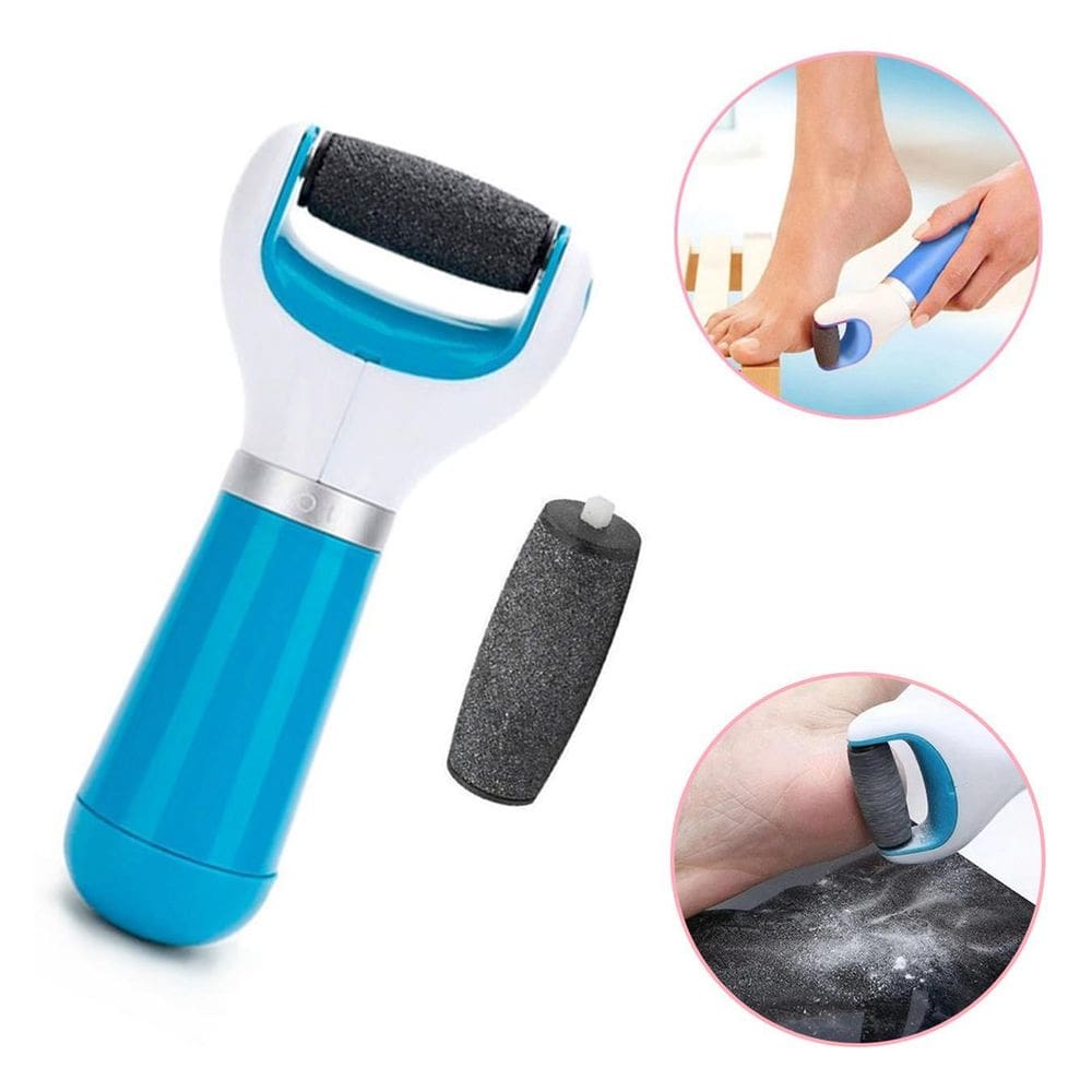 Lixa Esfoliadora Pés Elétrica Profissional Recarregável Rosa