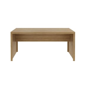 Mesa para Escritório 163cm ME4109 Amêndoa Tecnomobili