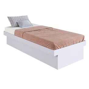 Cama Solteiro Box Baú Bogotá Organizador para Travesseiros C