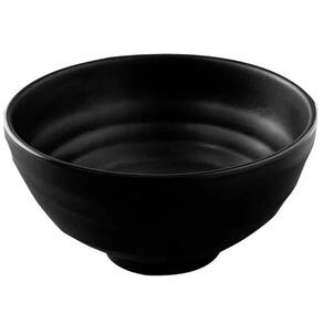 Bowl de Melamina Miso Preto 11,3x6cm Servir Ceviche e Shimeji Haus Concept