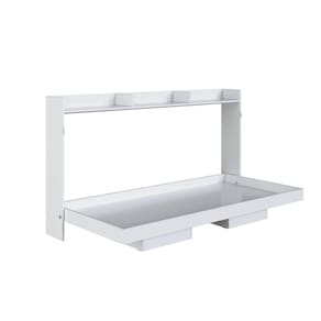Cama de Solteiro Articulável Horizontal Branca Hanover MDP D