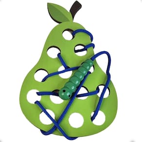 Alinhavo Educativo Pêra Coordenação Montessori Brinquedo