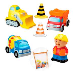 Kit Bonecos de Vinil Construção Lider 2856