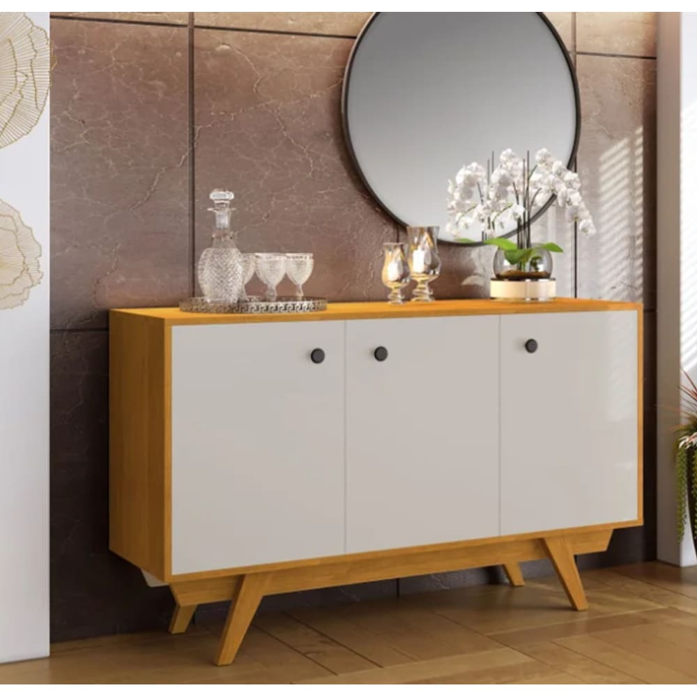 Buffet Aparador Harmonia JCM Movelaria - Cinamomo/Off