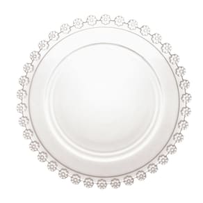 Sousplat de Cristal Daisy Transparente 32cm Wolff