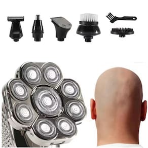 Máquina De Barbear 9 Em 1 Com Design Compacto E Funcional