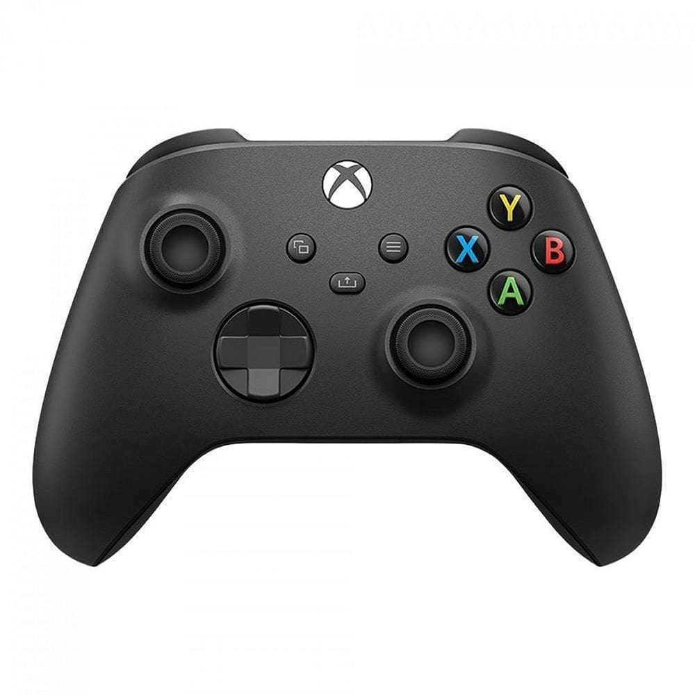 Controle Sem Fio Xbox Series X e S Microsoft, Carbon Black, Bluetooth, Preto