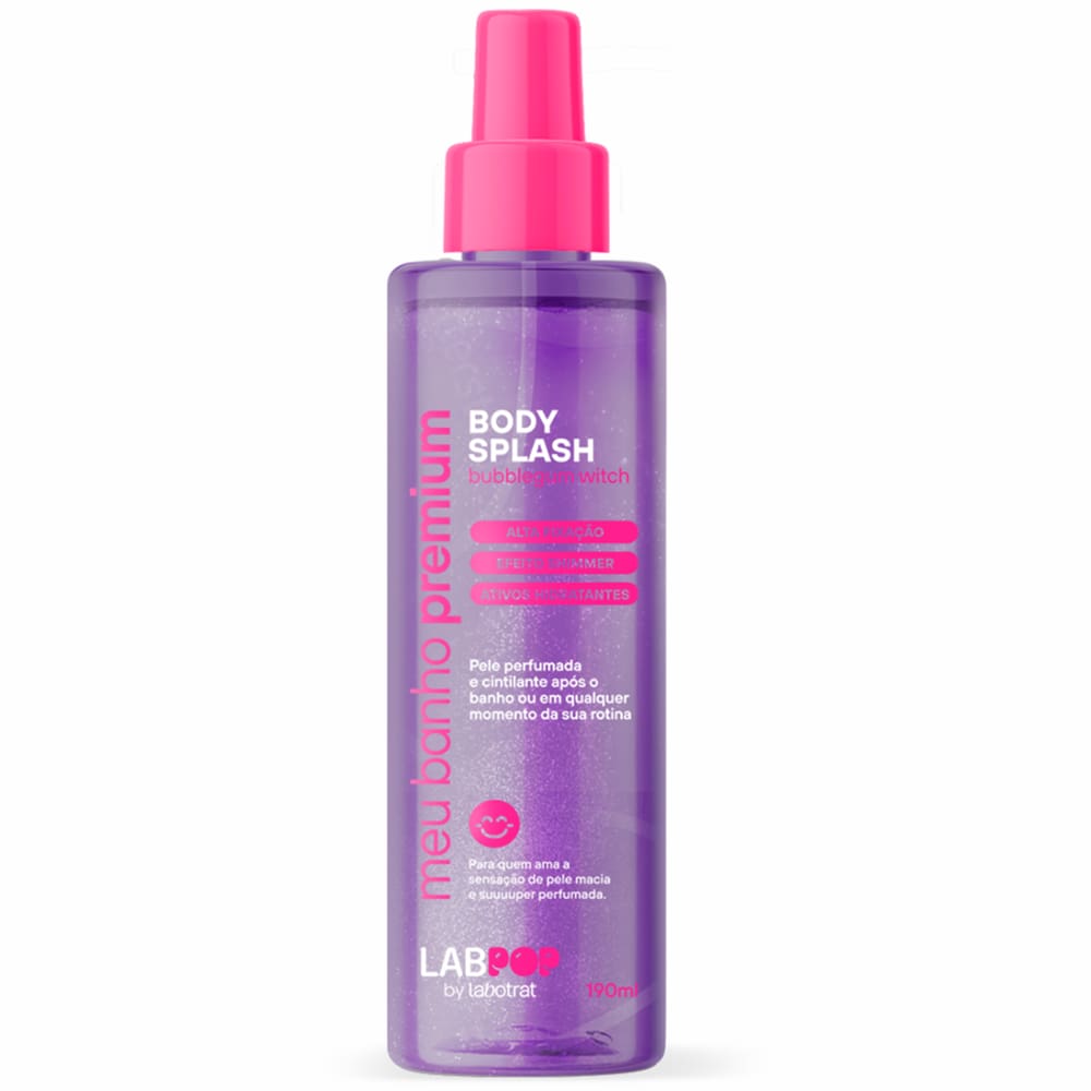Body Splash Labotrat Bubblegum Shimmer 190ml