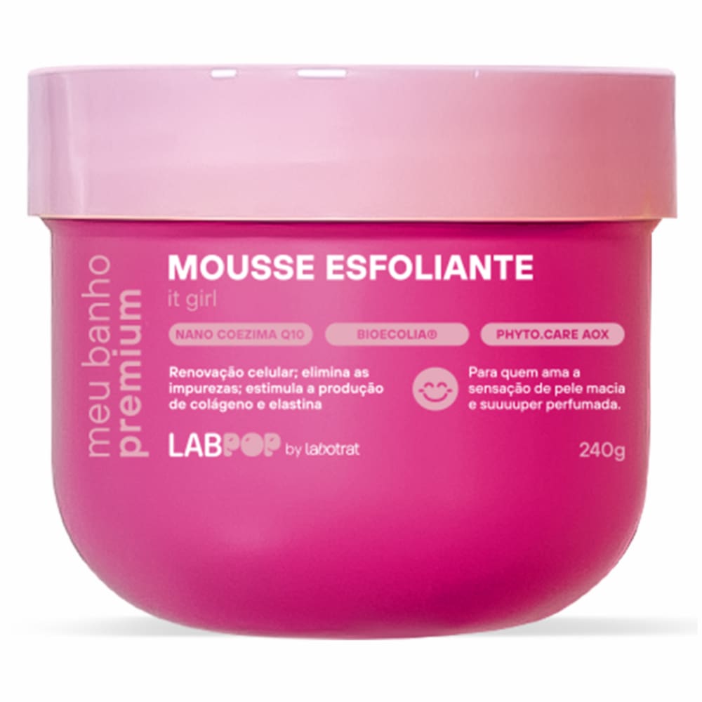 Mousse Esfoliante Labotrat It Girl 240g