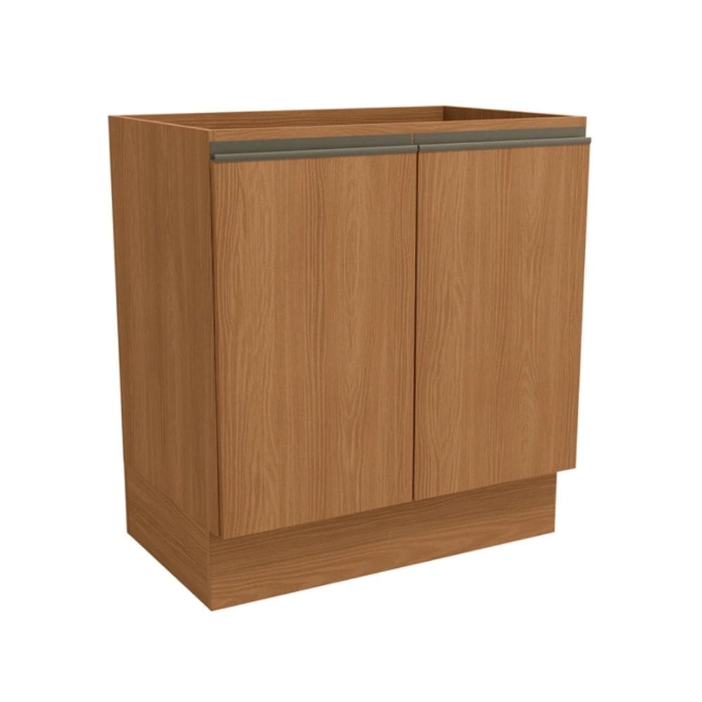 Balcão 80CM Kappesberg Maxxi 2 Portas G744 Canela