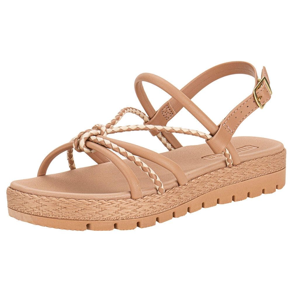 Sandália Feminina Flat Moleca 5539103