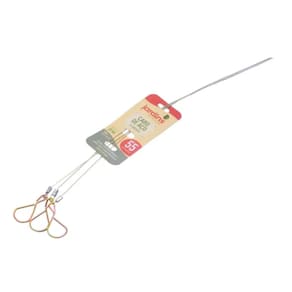 Cabo De Aço 3 Ganchos 55Cm Dourado Nutriplan