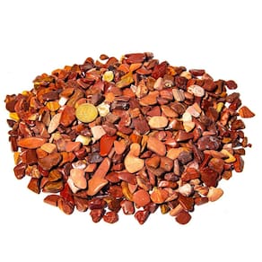 1kg Jaspe Africano Rolado Pedra Natural PP Aprox. 5 a 10mm