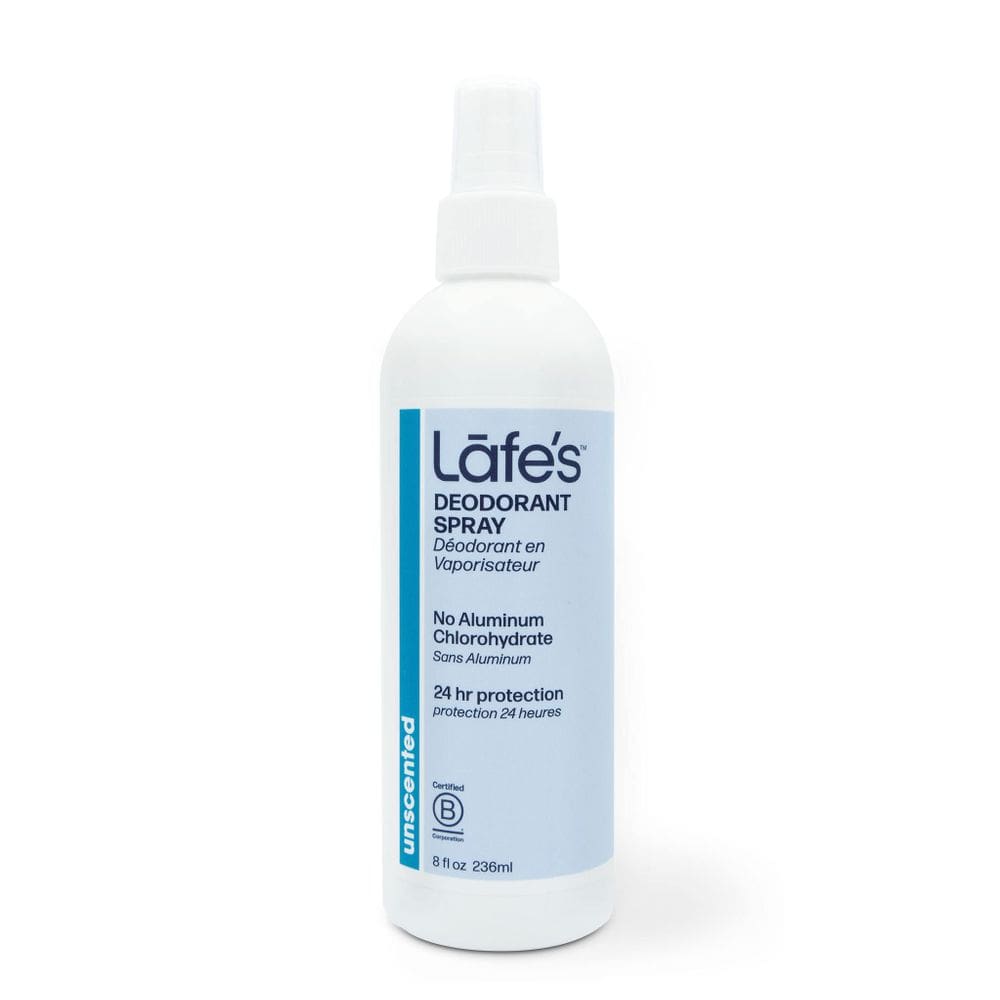 Desodorante Lafe`s Natural Alumínio Sem Alumínio em Spray de 240 mL Sem Perfume