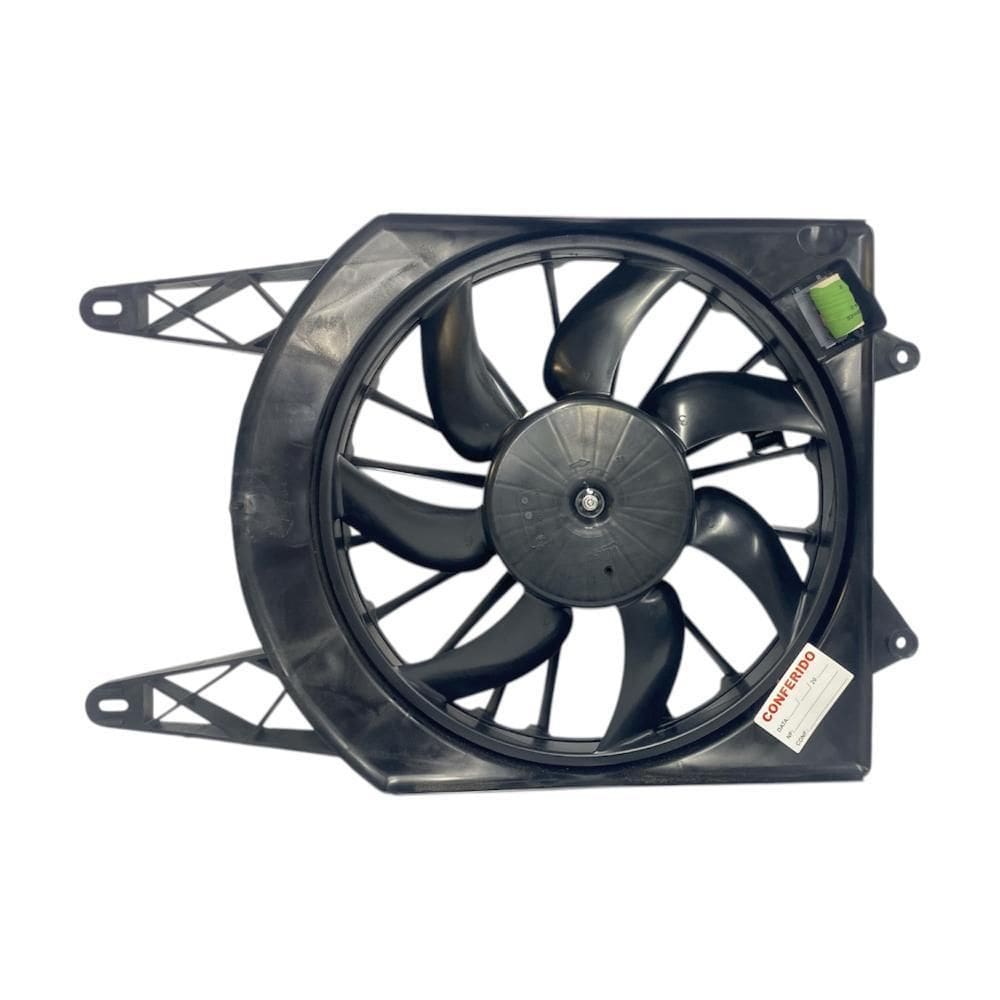 Eletroventilador Ventuinha Radiador Completo Fiat 51846311