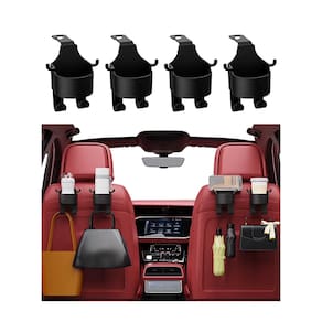 Kit 4 Suporte Multiuso Sacola Bolsa Copo Lata SUV Veicular