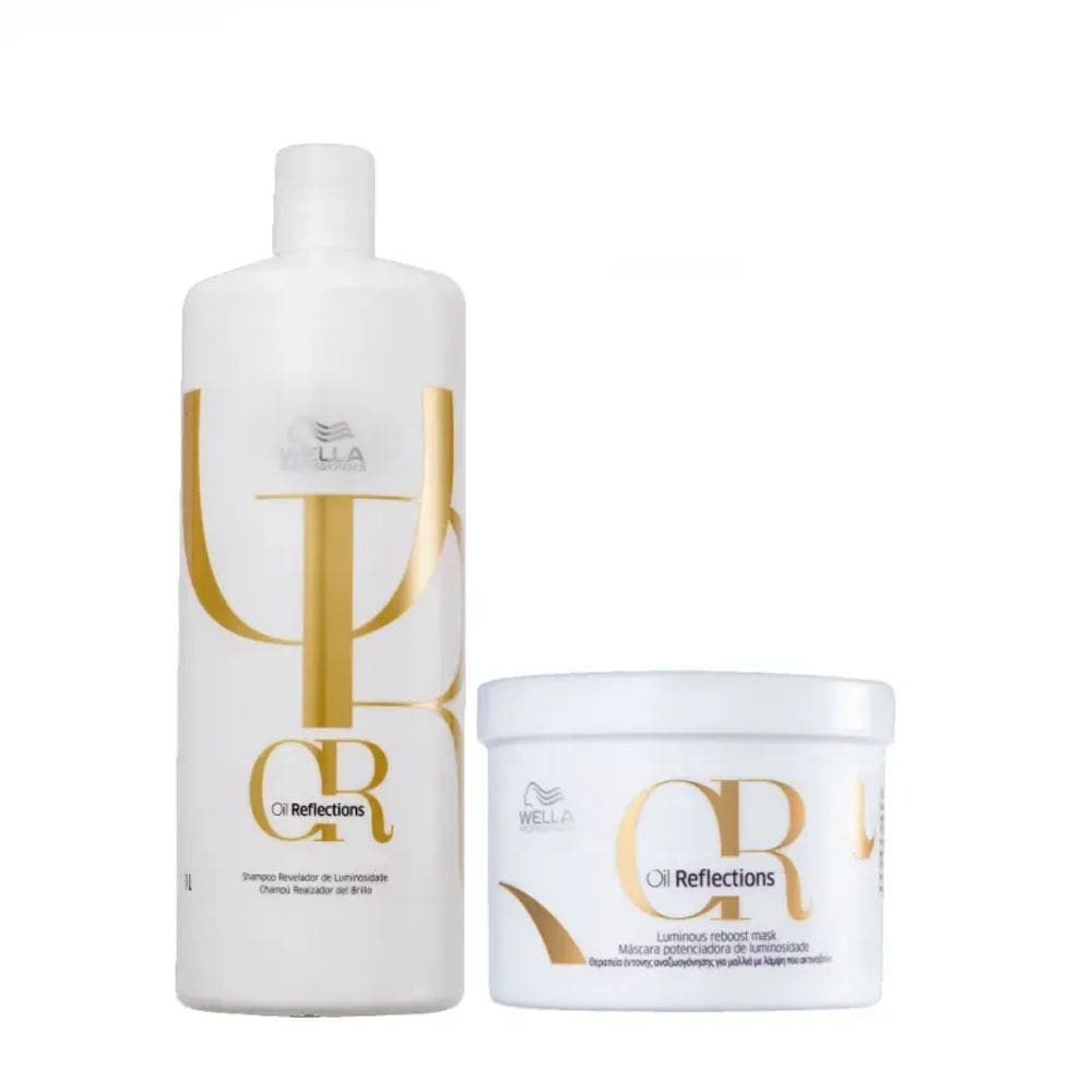 Kit Oil Reflections Shampoo 1L +Mascara 500ml | Wella