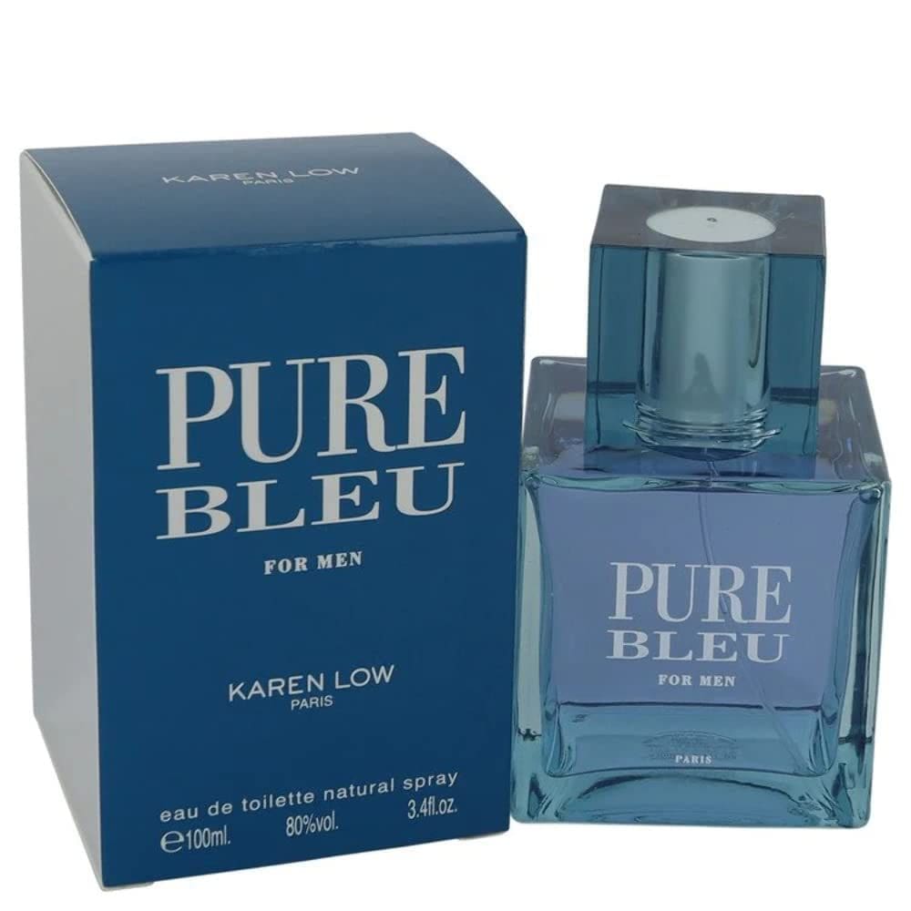 Perfume Karen Low Pure Blue Eau de Toilette 100ml para homens