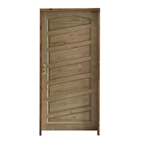Porta Mirabela 82 X 2.10 Batente 11cm Fechadura Externa Lado Direito - Rodam
