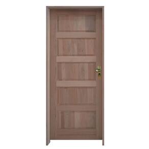 Kit Porta Trento 72 X 2.10 Batente 14 Cm Fechadura Externa Lado Esquerdo - Rodam