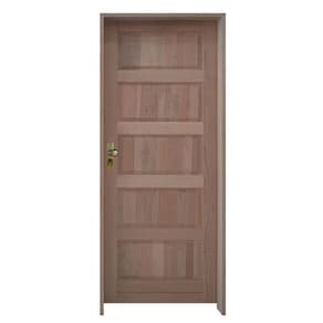 Kit Porta Trento Tauari 82 X 2.10 Batente 14 Cm Fechadura Externa Lado Direito - Rodam