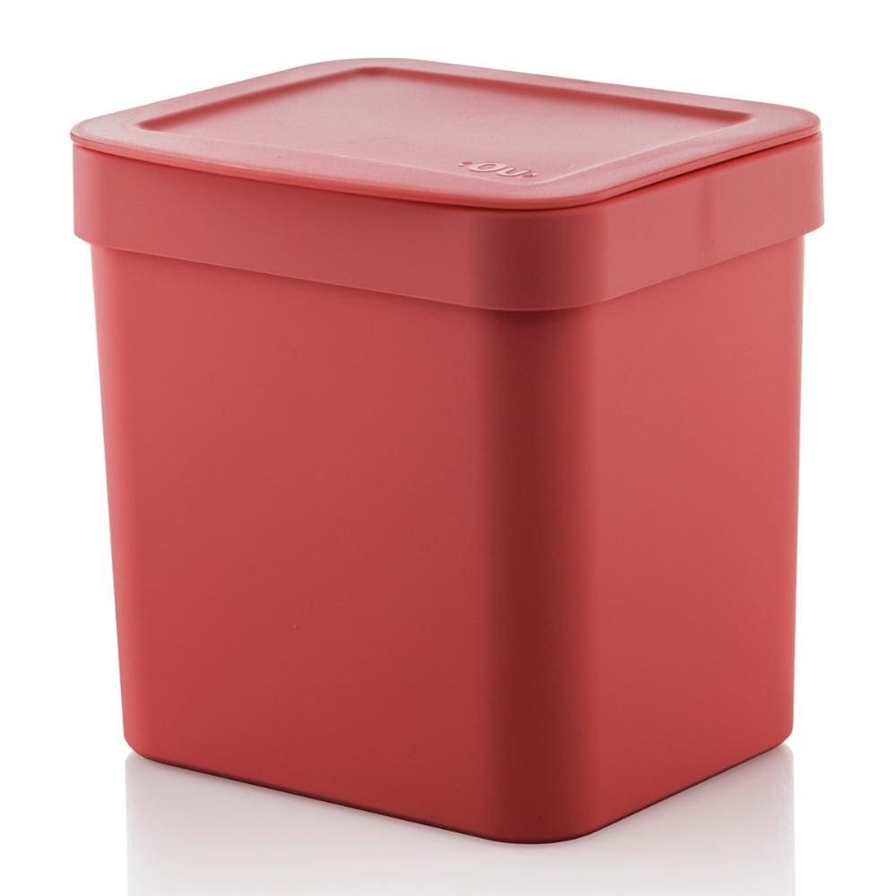 Lixeira 2,5l Trium Ou Compacta Tampa Cozinha Bancada Casa