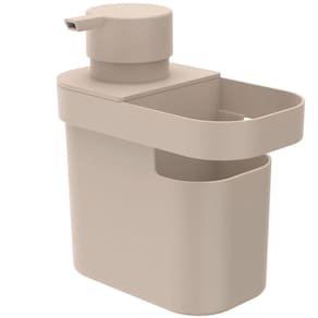 Dispenser De Detergente 650ml Organizador De Pia Porta Detergente E Esponja OU