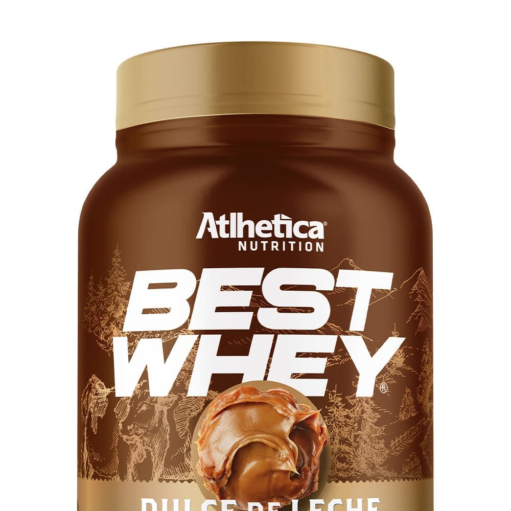 Best Whey Atlhetica Nutrition (900g) Dulce de Leche Premium