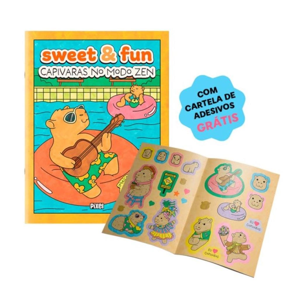 Sweet & Fun: Capivaras No Modo Zen