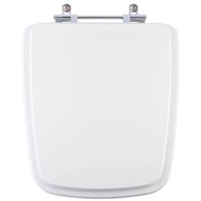 Tampa De Vaso Poliéster Clean Branco Para Bacia Deca 1.6gpf 6lpf