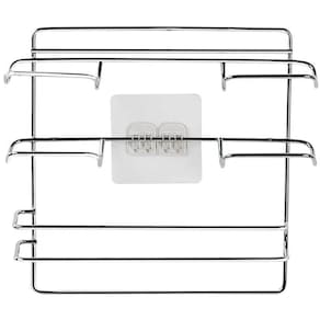 Suporte Porta Rolos Papel Alumínio Toalha e Filme PVC Sem Fu