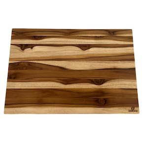 Tábua Teca para Abrir Massas 60x40x4cm Estação Corte Pizza C
