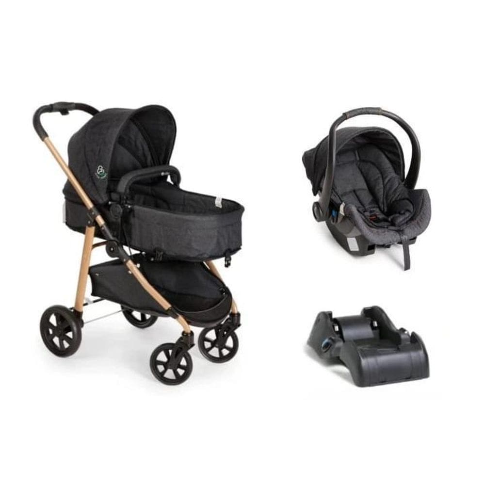 Carrinho Galzerano Extreme Vita Verde + Bebe Conforto E Base
