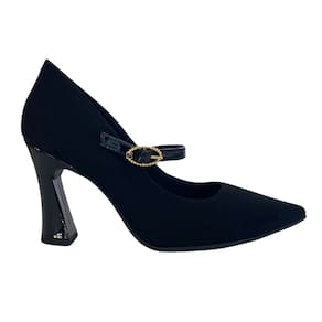 Sapato Scarpin Piccadilly 749238 Feminino Preto salto confortável