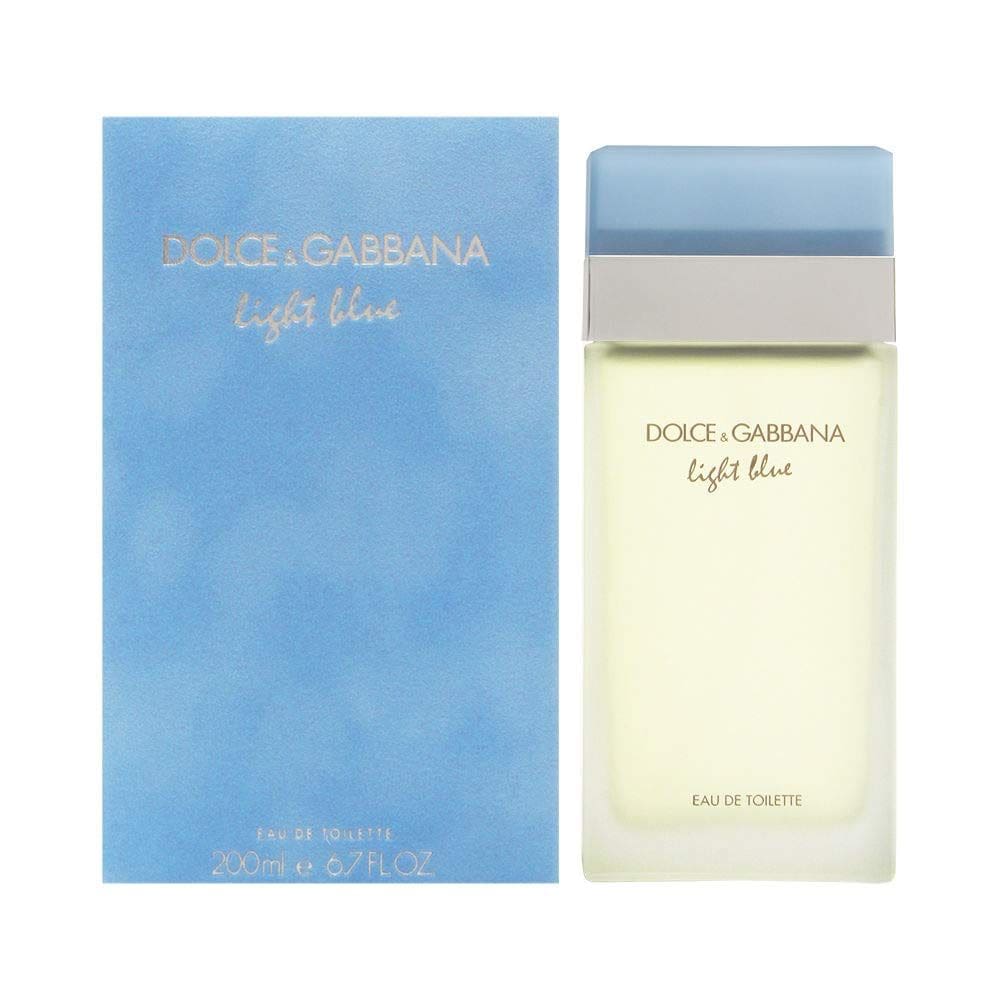 Perfume Light Blue EDT Spray 6.198ml com fragrância refrescante