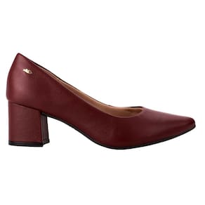 Sapato Dakota G5181 Feminino Pinhão saltinho bico fino