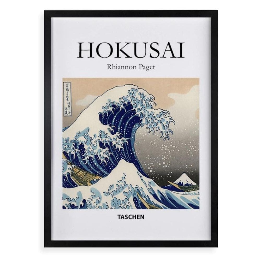 Quadro Decorativo Hokusai - Onda 45X34Cm