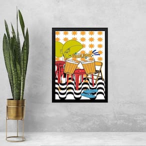 Quadro Decorativo Boteco - Rio De Janeiro 33X24Cm