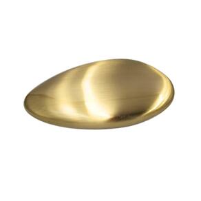 Puxador Seixo G 78Mm X 50Mm Gold Escovado Dourado Zen