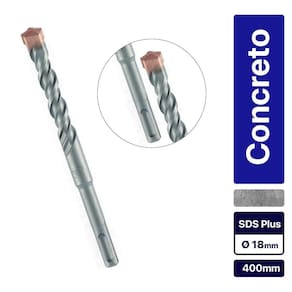 Broca De Wídea Para Concreto 18 X 400 Mm - Sds Plus - Mtx