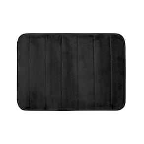 Tapete Nuvem para Banheiro 50cm x 70cm Preto Kapazi