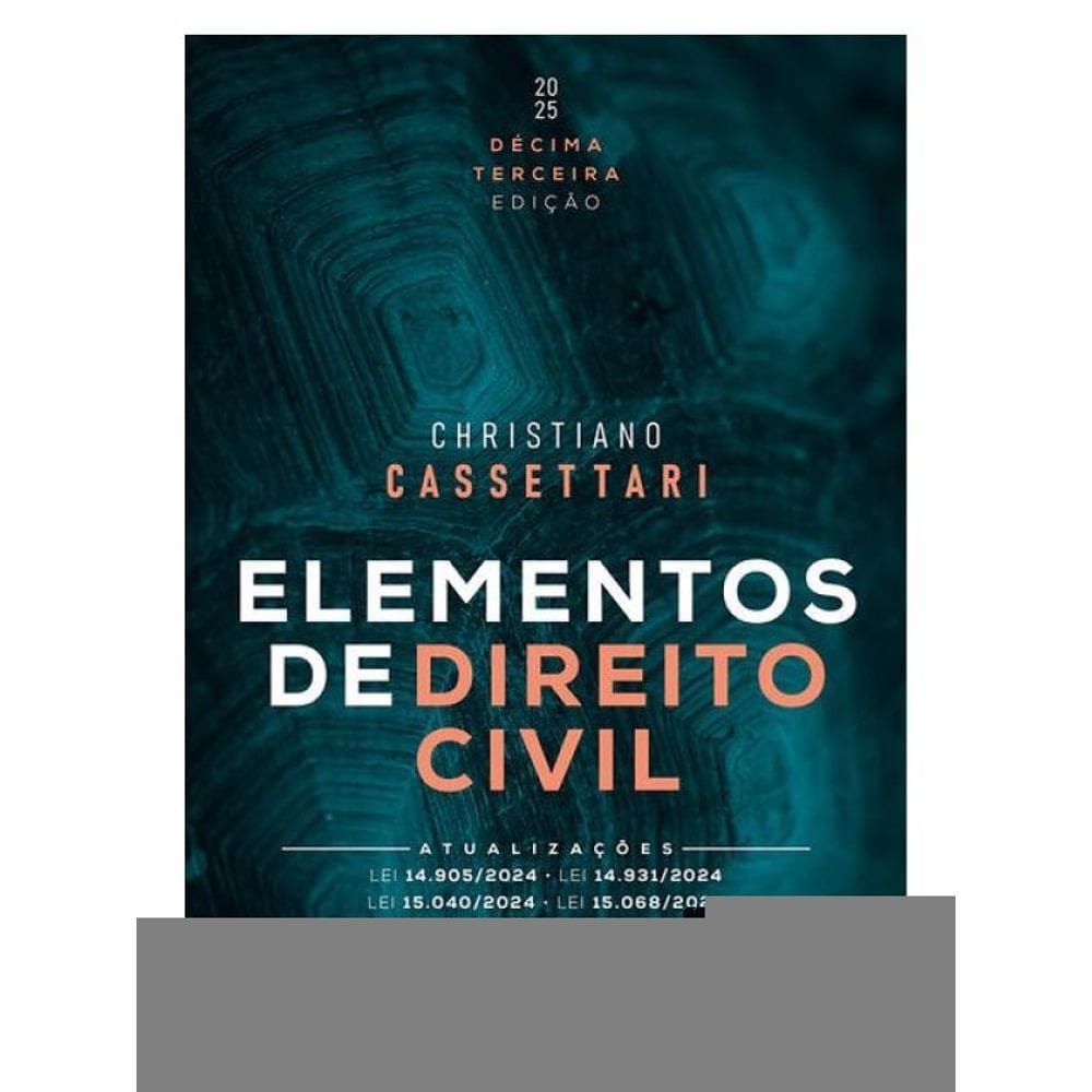 Elementos De Direito Civil - 13ª Ed - 2025